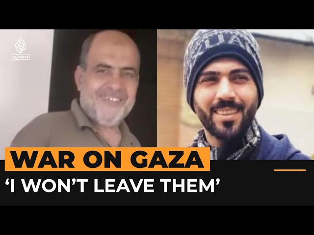 Palestinian man risks life to give neighbours a burial in Gaza | Al Jazeera Newsfeed