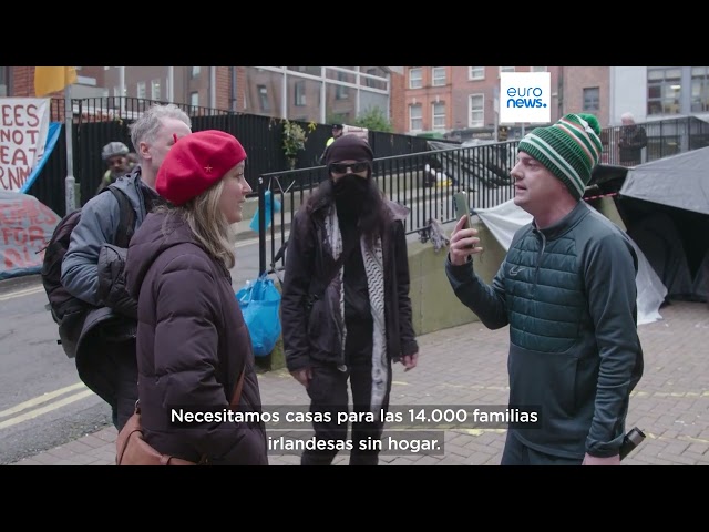 Crisis de Gobierno en Irlanda por el trato "inhumano" a los refugiados en Dublín