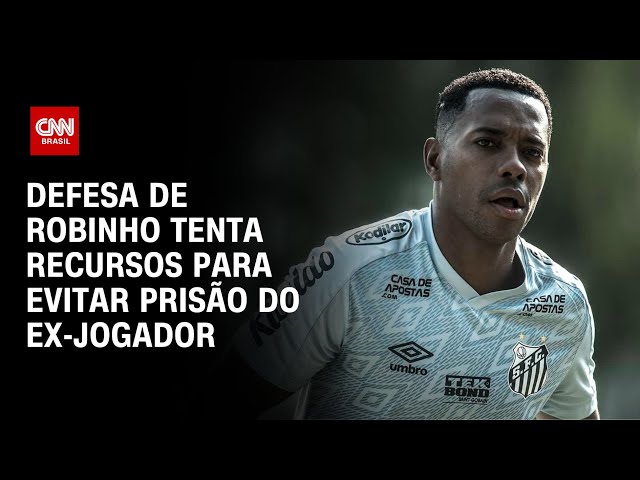 Defesa de Robinho tenta recursos para evitar prisão do ex-jogador | CNN NOVO DIA