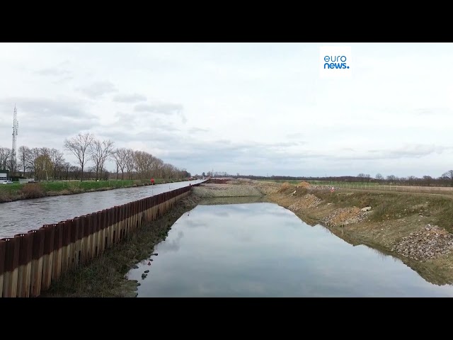 Un axe de transport fluvial entre les Pays-Bas, la Belgique et la France sera fermé pour réparations