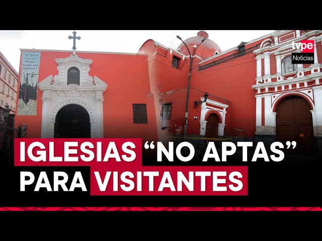 Semana Santa: estas 10 iglesias fueron declaradas "no aptas" para ser visitadas