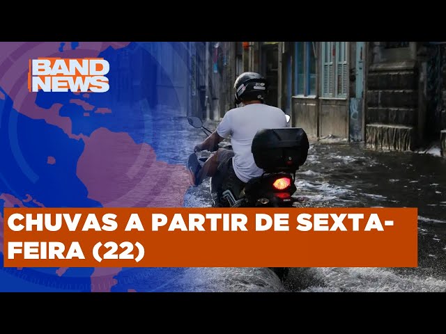 Inmet alerta para "grande perigo" no Rio de Janeiro | BandNews TV