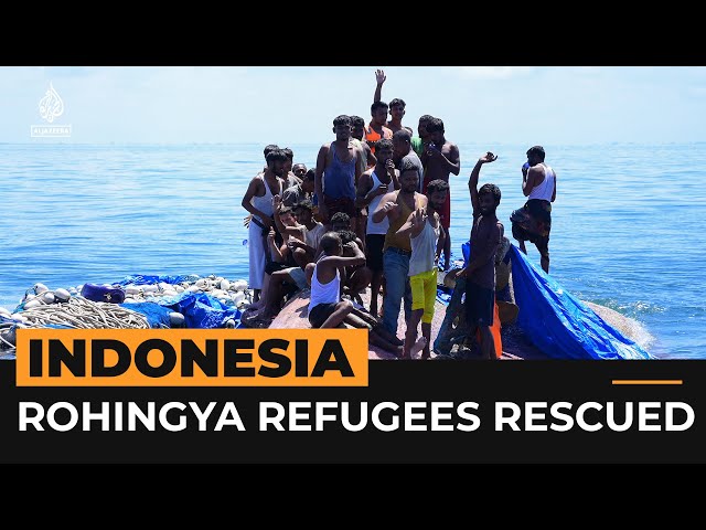 Indonesia rescues Rohingya refugees from capsized boat | #AJshorts