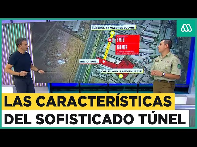 ⁣120 metros de extensión: Las características del túnel hacia empresa de valores