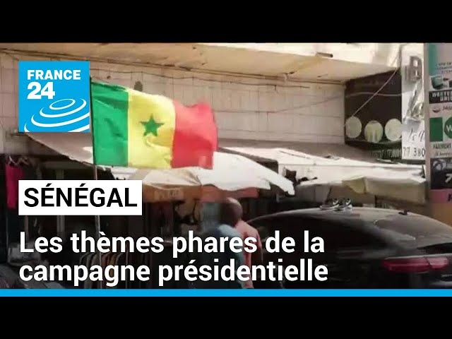 ⁣Sénégal : emploi, ressources naturelles, monnaie… les thèmes phares de la campagne présidentielle