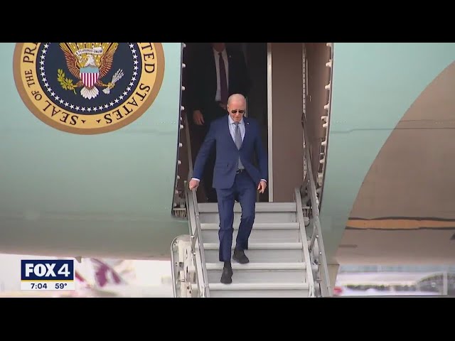 Biden visits Dallas for campaign fundraiser