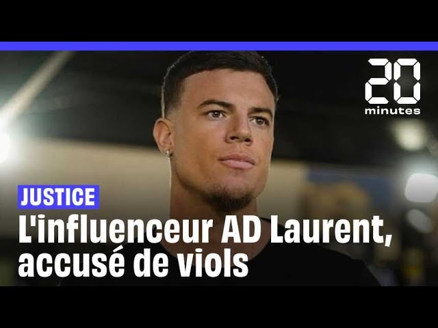 L'influenceur AD Laurent, accusé de viols, une plainte déposée