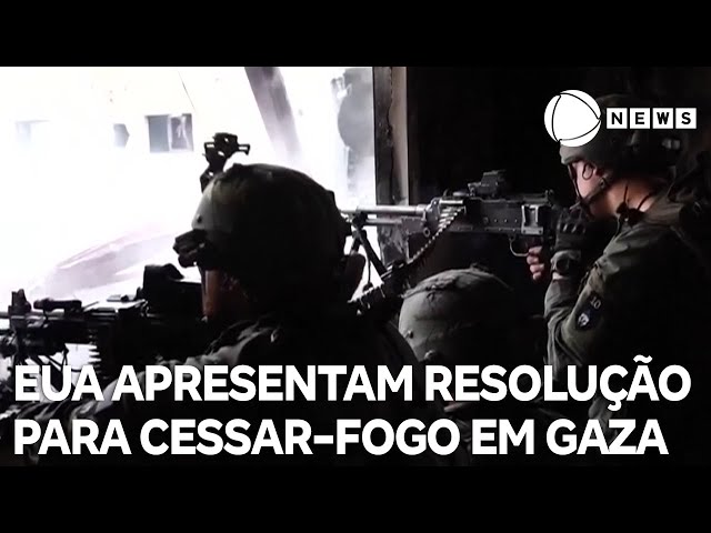 EUA apresentam resolução para cessar-fogo imeditado em Gaza