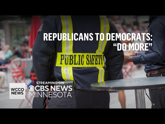 Minnesota lawmakers point fingers at each other over public safety concerns