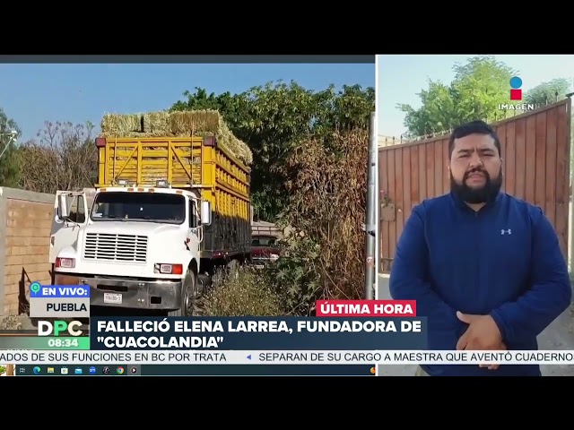 Trasladan restos de Elena Larrea a la Ciudad de México