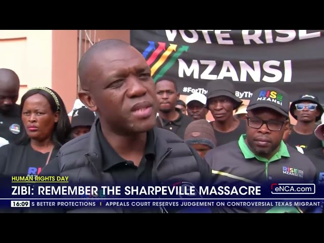 Rise Mzansi remembers the Sharpeville massacre