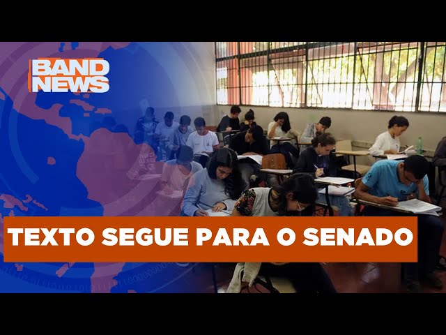 Câmara dos deputados aprova novo ensino médio | BandNews TV