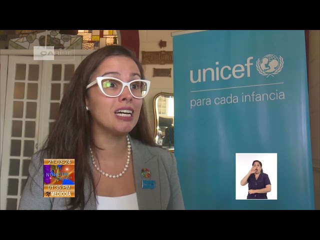 Taller nutricional auspiciado por UNICEF en Cuba