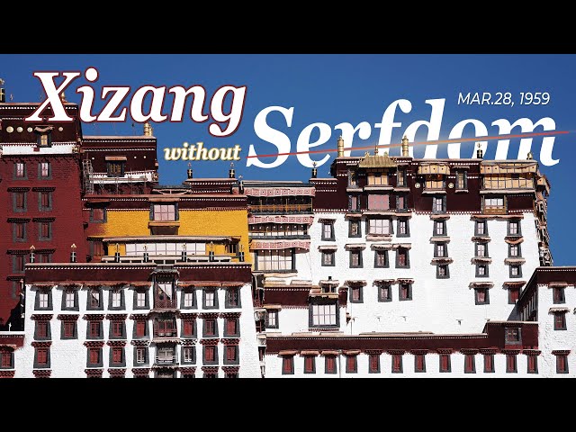 65 years on, what is Xizang transformed into without serfdom?