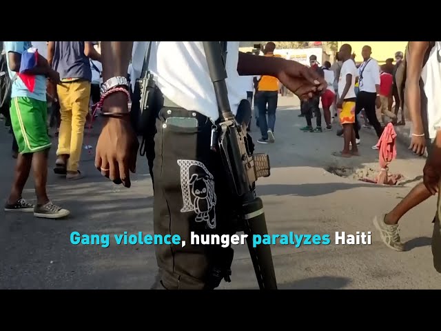 Gang violence, hunger paralyzes Haiti