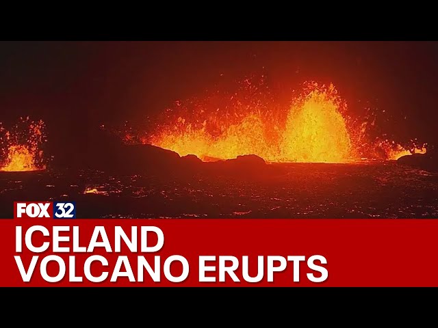 Icelandic volcano continues to erupt