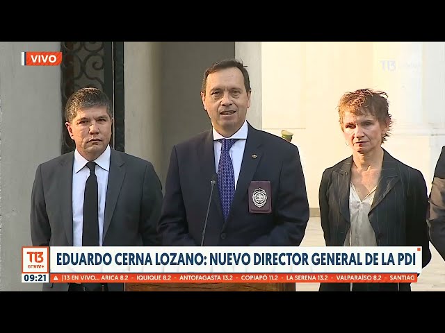 Nuevo director de la PDI se reúne con la ministra Tohá en La Moneda