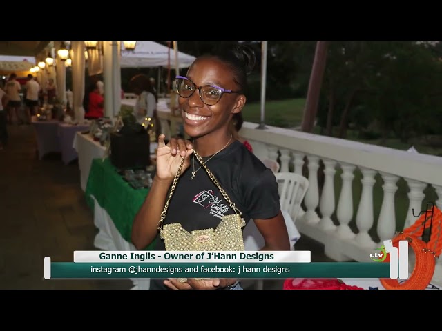 ⁣St. Lucian entrepreneur Ganne Inglis   Owner of J’Hann Designs