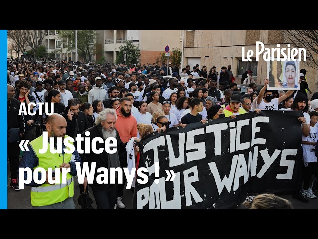 Mort de Wanys : des centaines de personnes à La Courneuve en hommage au jeune tué en scooter