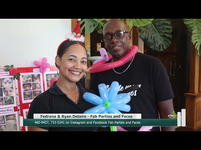 Fab Parties and Faces showcased at  Handmade St  Lucia