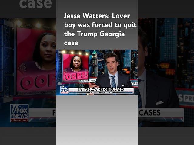 Jesse Watters: Things got worse for Fani Willis #shorts