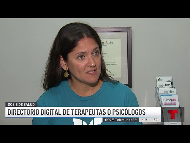 Crean página digital con directorio de terapeutas y psicólogos