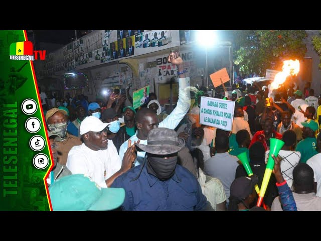 Khalifa sall déroule sa campagne avec confiance, les militants assurent l'ambiance...