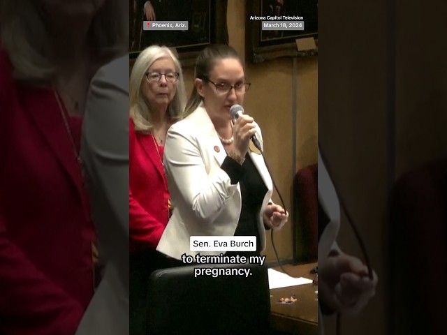 Arizona state lawmaker shares why she is planning to have an abortion