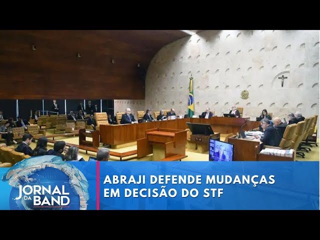 Abraji defende mudanças em decisão do STF | Jornal da Band