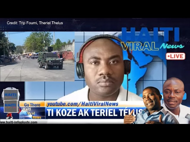 Theriel Thelus Kase met nan Men Moun k'ap fè Konnen Guy Philippe pa Pè Blan nan Leader Haiti yo