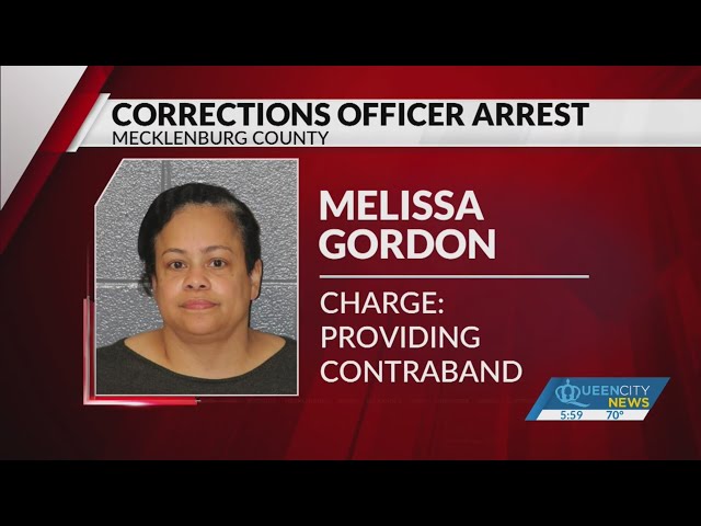 Mecklenburg County detention officer arrested for contraband