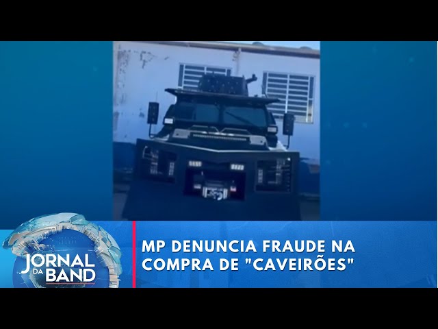 MP do Rio denuncia fraude na compra de "caveirões" da PRF | Jornal da Band