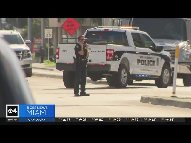 Fort Lauderdale police officer shot while on duty