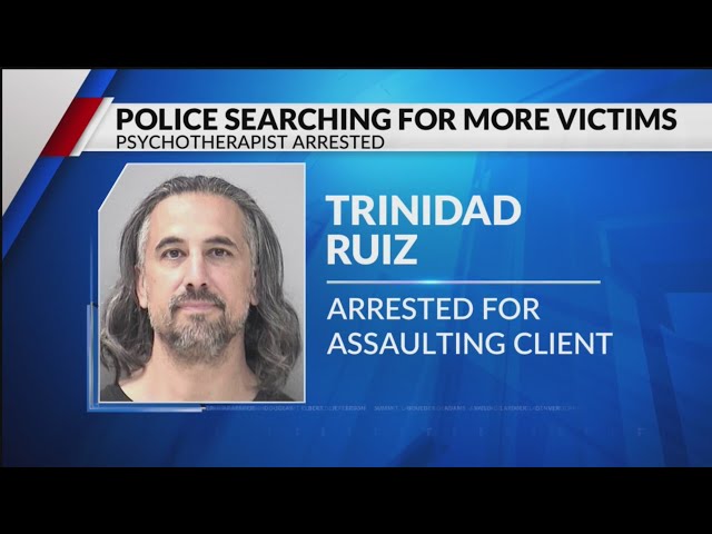 Police looking for more victims in alleged psychotherapist sexual assault case