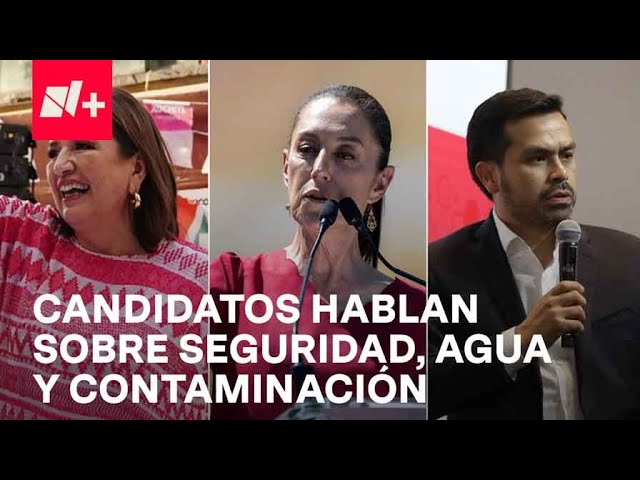 Seguridad, agua y contaminación, principales temas de candidatos presidenciales - En Punto