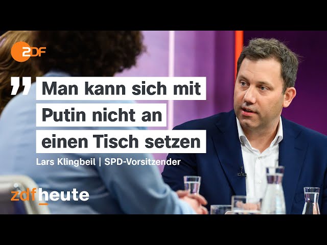 "Krieg einfrieren" – vor Putin kapitulieren? | maybrit illner vom 21. März 2024