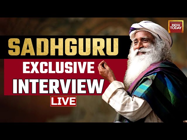 Sadhguru Latest Interview LIVE | Sadhguru At India Today Conclave | India Today LIVE News