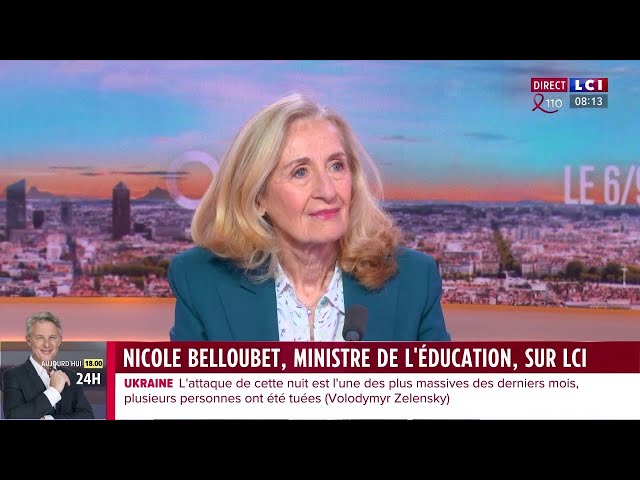 "Nous devons absolument sécuriser tous les établissements scolaires" : Nicole Belloubet .