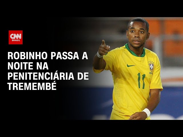 Robinho passa a noite na penitenciária de Tremembé | CNN NOVO DIA