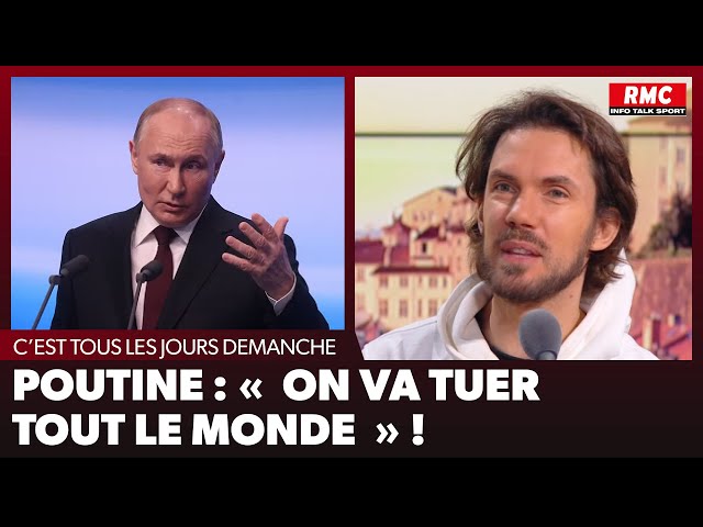 Arnaud Demanche : Poutine : « On va tuer tout le monde ! »