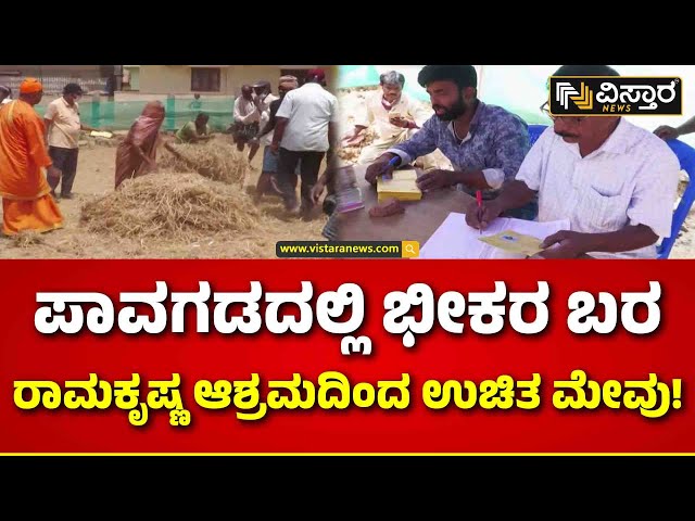 Free Fodder From Ramakrishna Ashram Pavagadh | 8 ಸಾವಿರ ಜಾನುವಾರುಗಳಿಗೆ ಉಚಿತ ಮೇವು | Vistara News