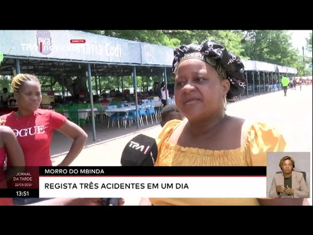 Morro do Mbinda regista três acidentes em um dia