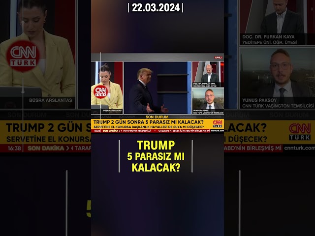 Donald Trump İki Gün Sonra 5 Parasız Mı Kalacak? #shorts