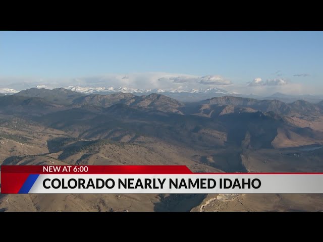 Colorado was almost named a made-up word