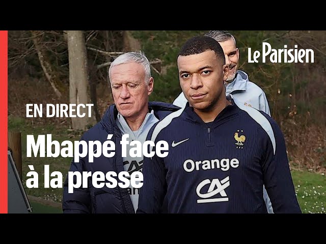  EN DIRECT | Suivez la conférence de presse de Kylian Mbappé avant France-Allemagne