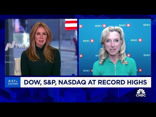 The last few weeks have been very exuberant for the market, says BMO's Carol Schleif