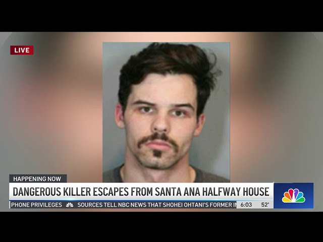 Convicted killer sought after leaving Santa Ana halfway house