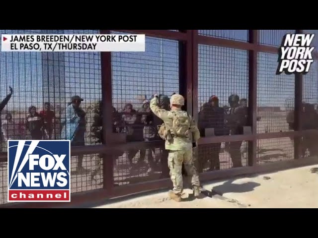 Migrants storm border, attack National Guard troops