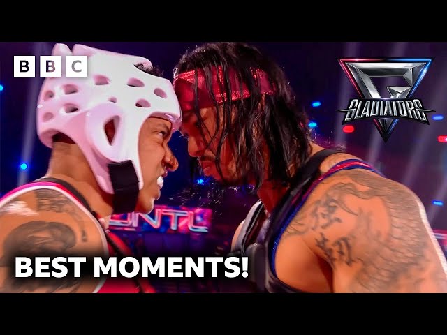 Epic Battles: Best Gladiator vs Contender Moments  | Gladiators - BBC