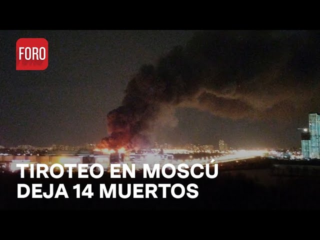 ¿Qué se sabe del tiroteo y explosión en sala de conciertos en Rusia? - Paralelo 24